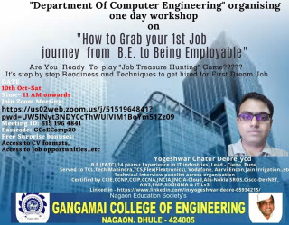 E-Workshop on First Job Initiative